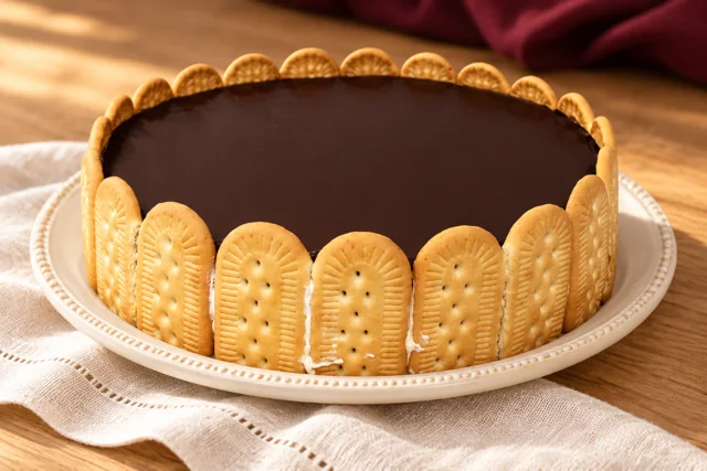 Torta Alemã da Príncipe Alimentos em ambientação ilustrativa